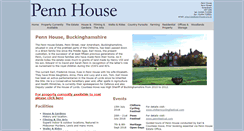 Desktop Screenshot of pennhouse.org.uk